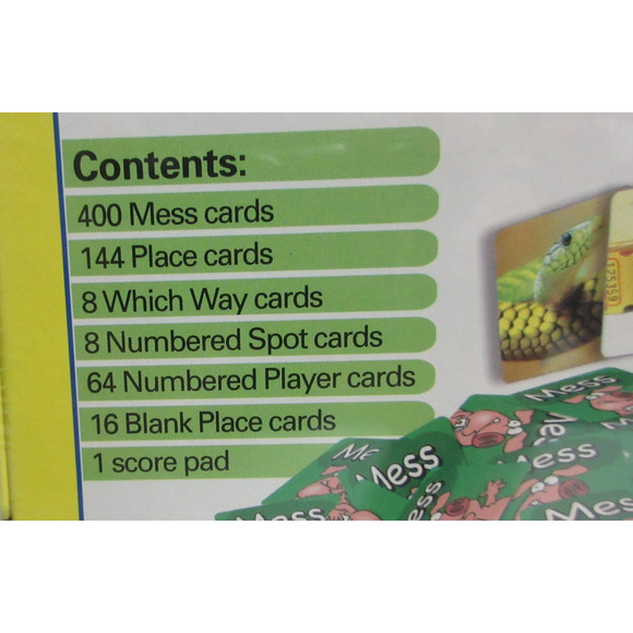 Guess The Mess Where The Heck Am I? R&R Board Game Jack Degnan New Factory Seal - Picture 4 of 5